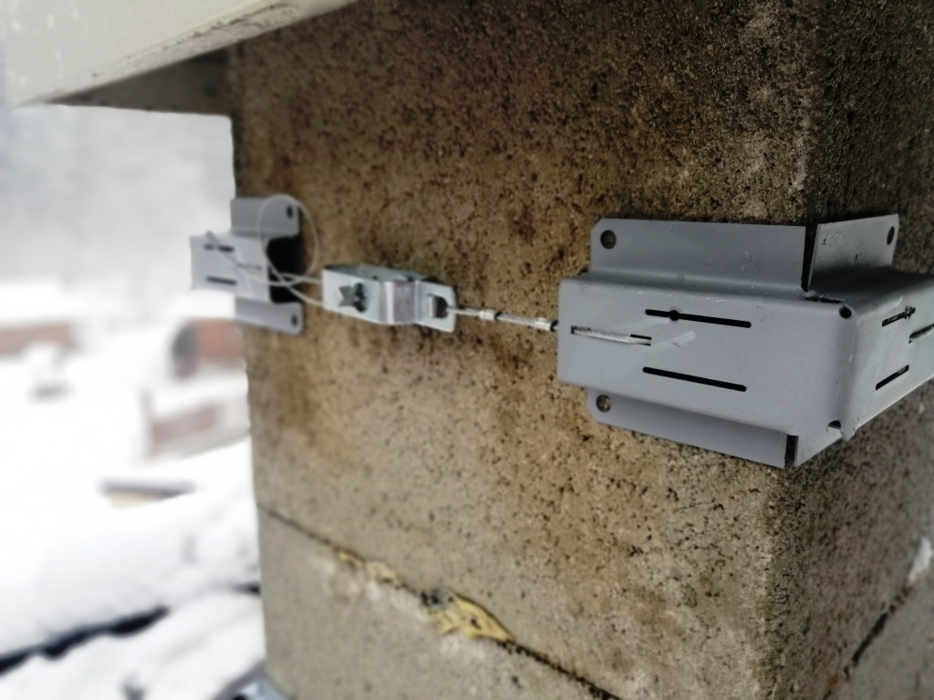 Kazetové oplechovanie komína, ozn. HOK, Meď